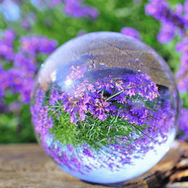 Crystal Clear Ball Sphere Glass Craft