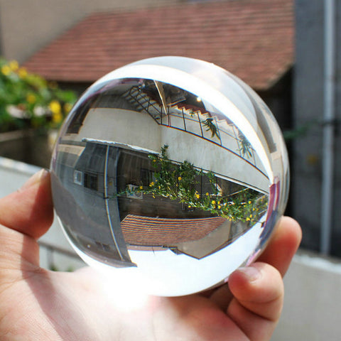 Crystal Clear Ball Sphere Glass Craft