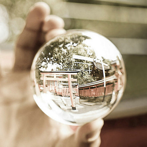 Crystal Clear Ball Sphere Glass Craft