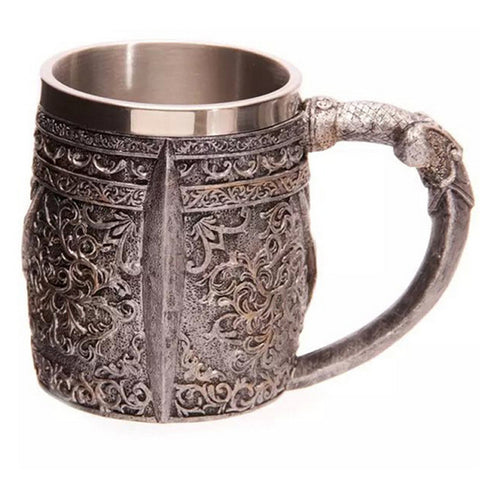 Gothic Skull Warrior Tankard