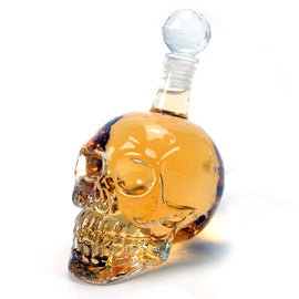 Creative Skull Head Bottle With Shot Glass