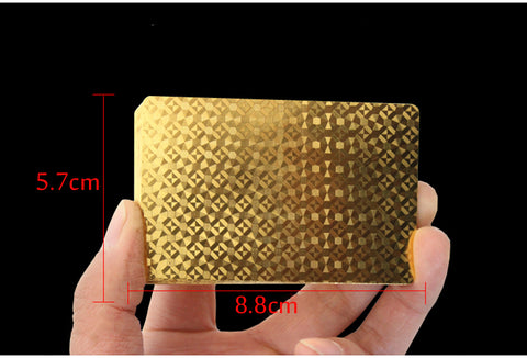 Golden & Chic Playing Cards