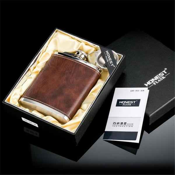 High Quality & Genuine Leather Hip Flask