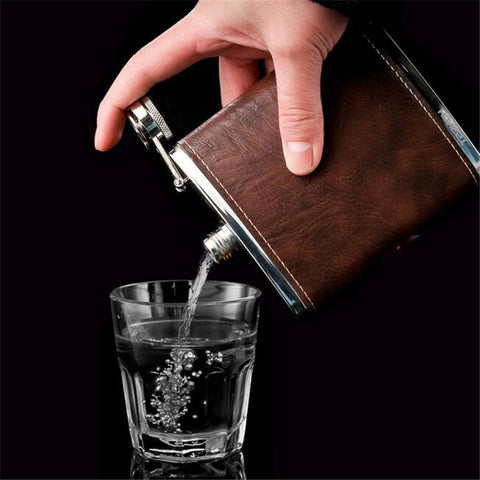 High Quality & Genuine Leather Hip Flask