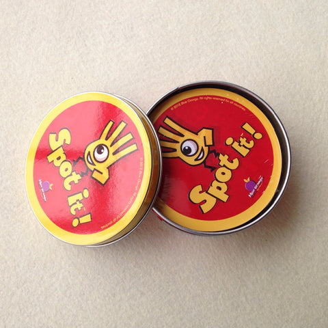 Portable "Spot It" Card Game