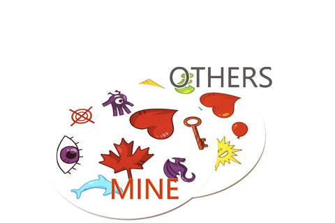 Portable "Spot It" Card Game