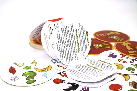Portable "Spot It" Card Game