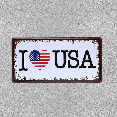 American Vintage Wall Art