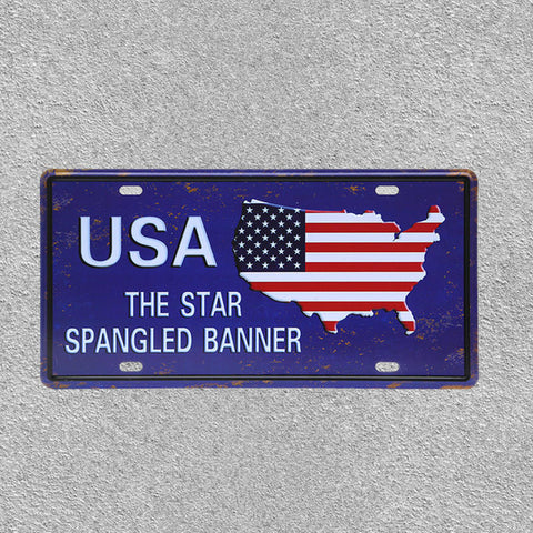 American Vintage Wall Art