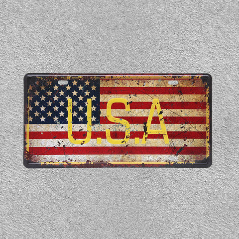 American Vintage Wall Art